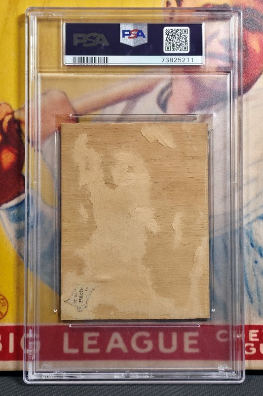 BABE RUTH 1931 W517 Hand Cut #4 PSA 1, Trippiest Card Ever? NEW YORK YANKEES HOF view 2