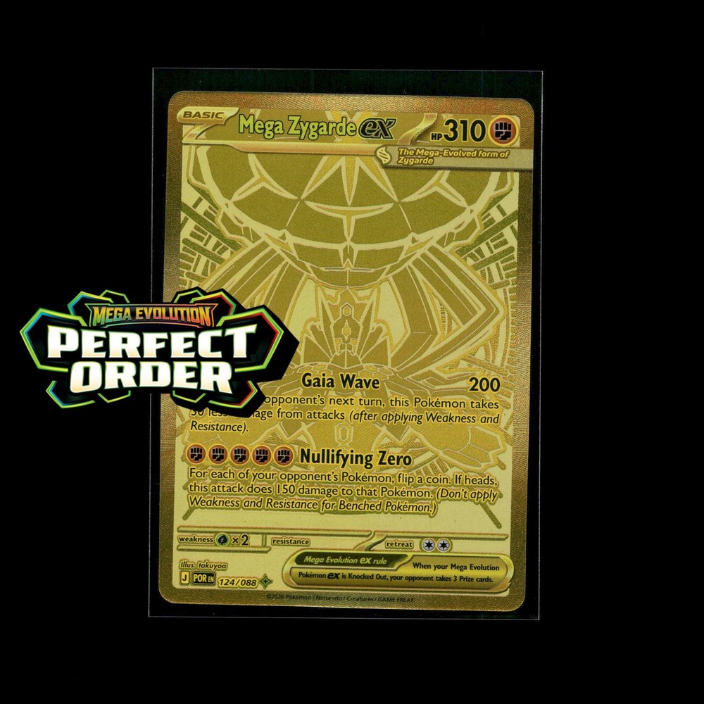 Perfect Order Pokémon Cards! Holo/Reverse Holo Ex Ultra Rare - Choose Your Card