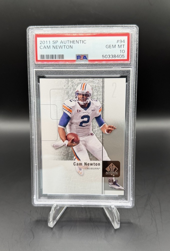 2011 SP Authentic CAM NEWTON RC #94 Rookie PSA 10 Gem Mint