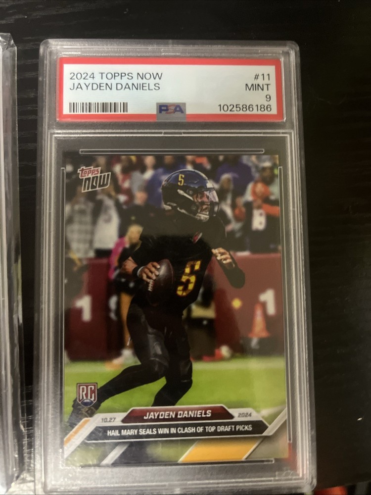 2024 Topps Now - Jayden Daniels #11 /28604 (RC) Psa 9🔥🔥🔥