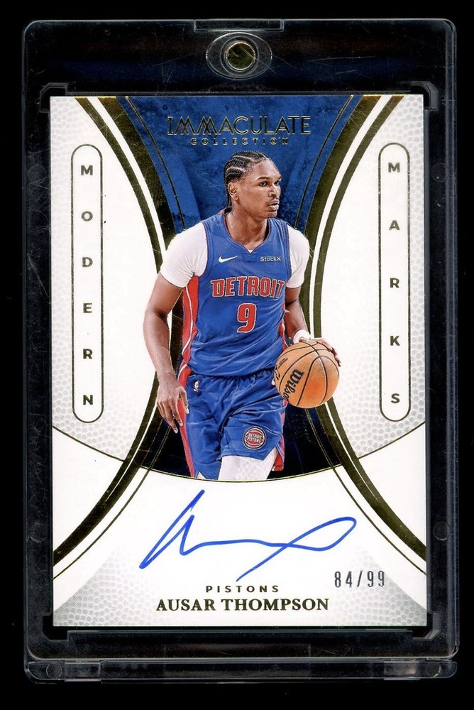 2024 Panini Immaculate Collection Ausar Thompson Modern Marks On Card Auto /99