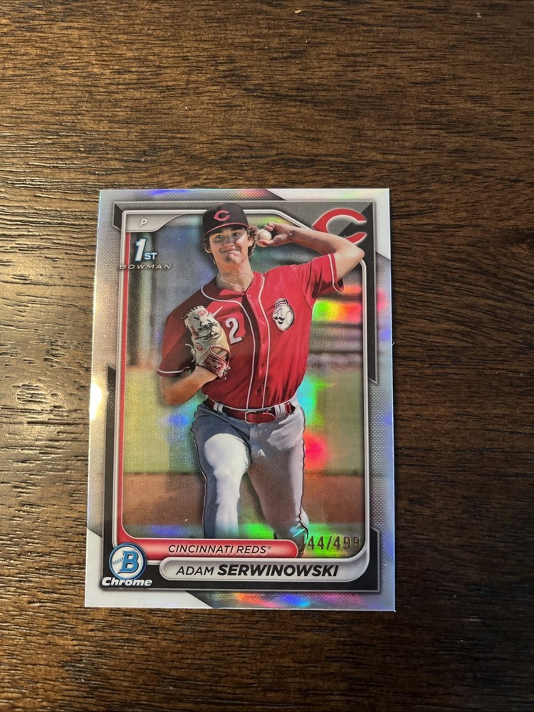 2024 Bowman Chrome - Prospects Adam Serwinowski #BCP-202 Refractor /499 (RC) MLB