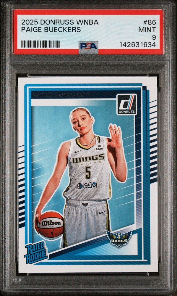 2025 Panini Donruss Wnba #86 Paige Bueckers PSA 9