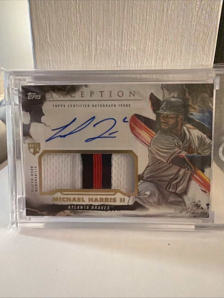 2023 Topps Inception Michael Harris II RC Auto Patch /149 Braves #IAP-MH