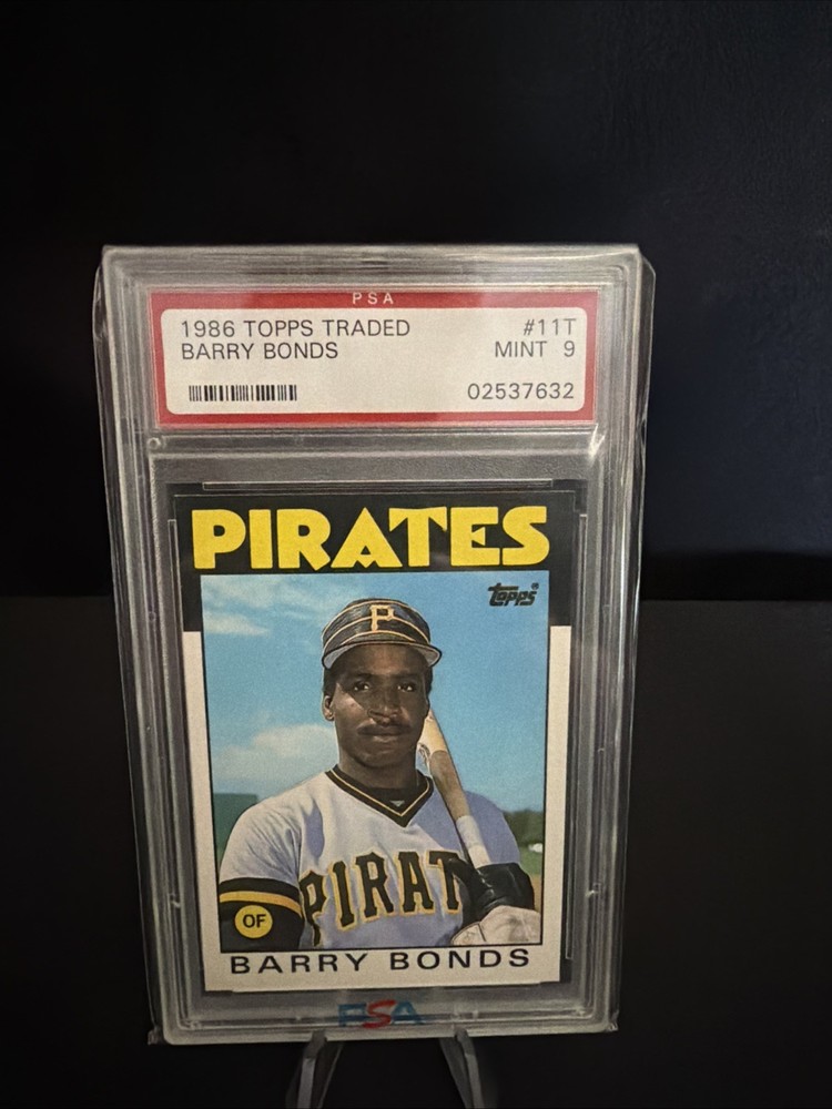 1986 Topps Traded - Barry Bonds #11T (RC)