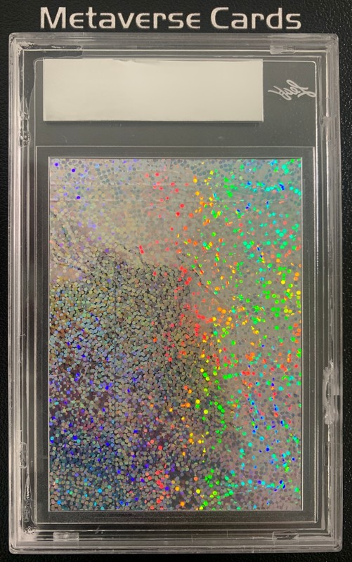 2024 Leaf Ecletic Auto Metalized Sparkles Silver Cristiano Ronaldo 1/1 view 2