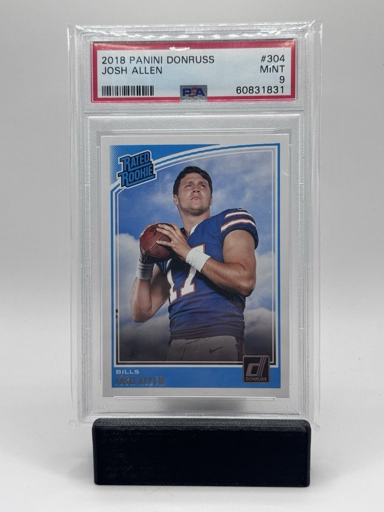 2018 Panini Donruss Rated Rookie Josh Allen RC #304