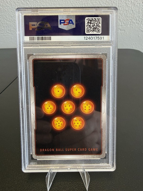Dragon Ball Super Critical Blow #BT22138 Bursting Rage Secret Rare PSA 10 view 2