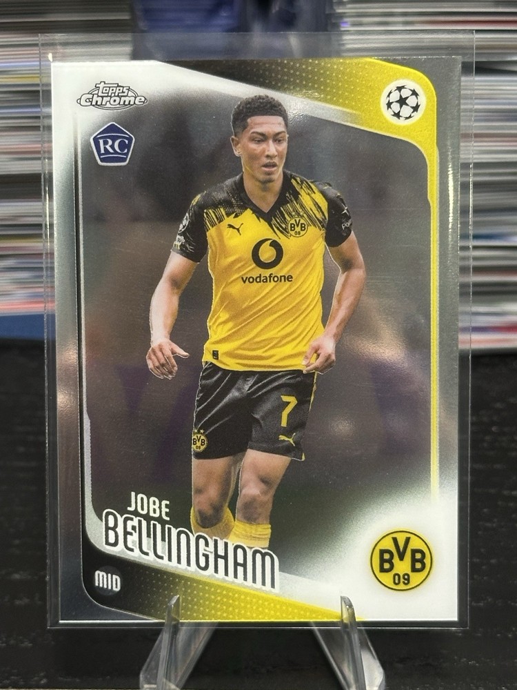 2025-26 Topps Chrome UEFA Club Competitions #5 Jobe Bellingham Rookie (RC)