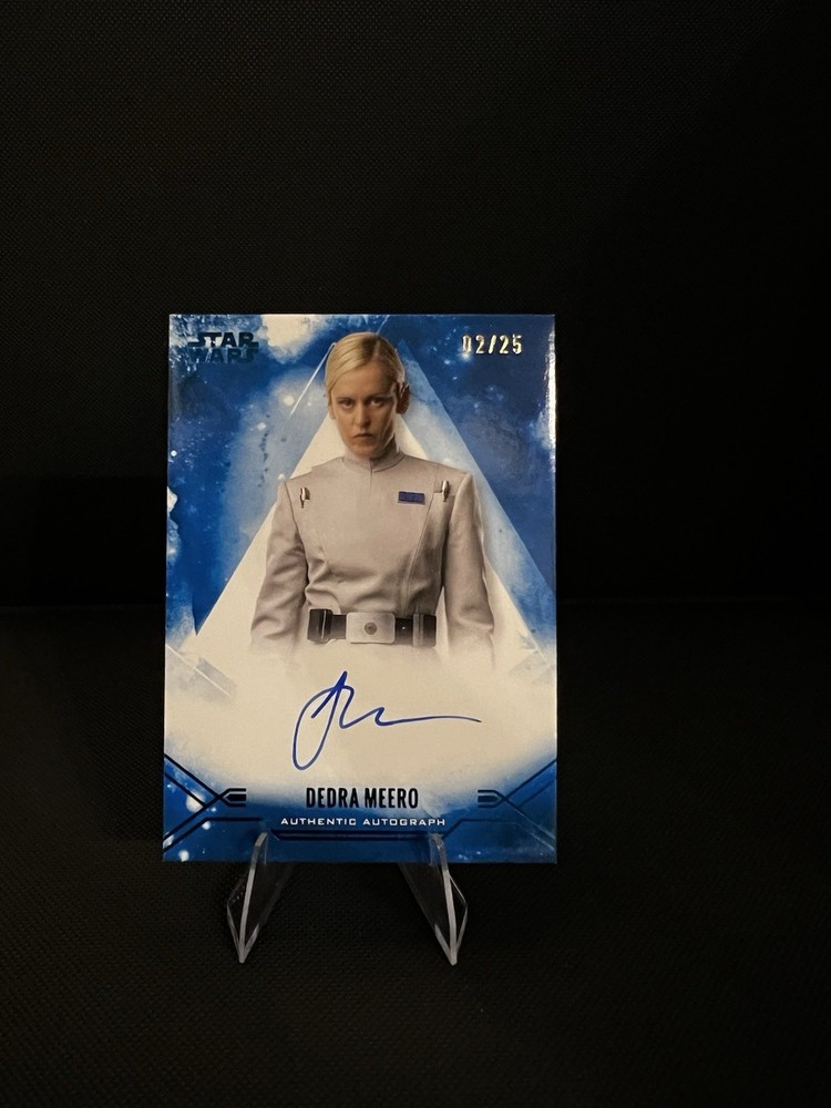 Topps Star Wars Stellar Signatures Dedra Meero Denise Gough Auto SSA-DG /25