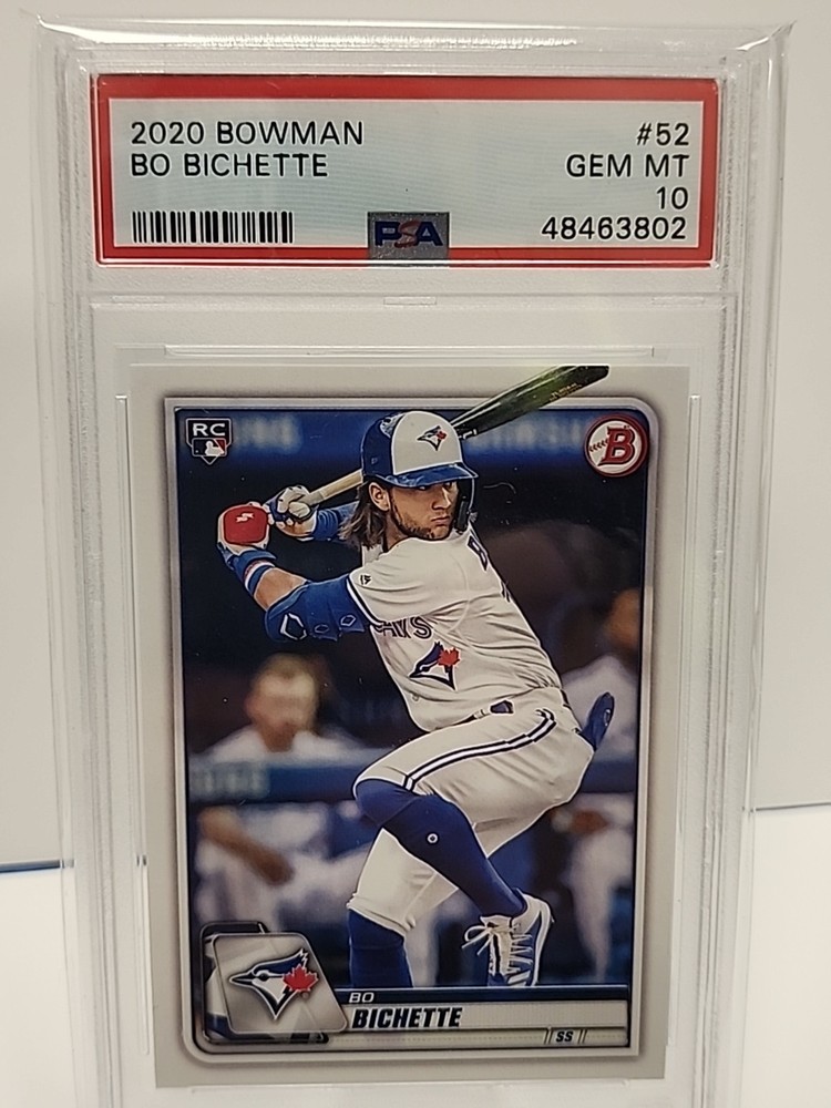 48463802 Bo Bichette 2020 Bowman #52 Rookie RC PSA 10