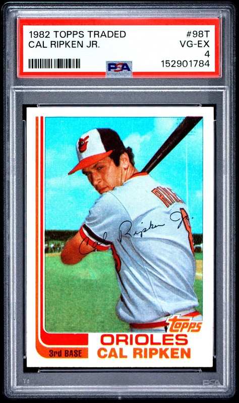 1982 Topps Traded 98T Cal Ripken Jr PSA 4 152901784
