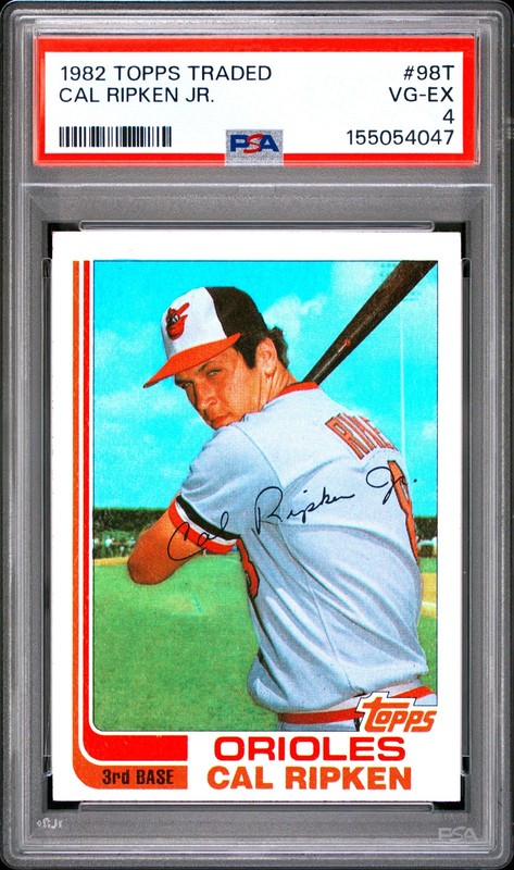 1982 Topps Traded 98T Cal Ripken Jr PSA 4 155054047 view 1