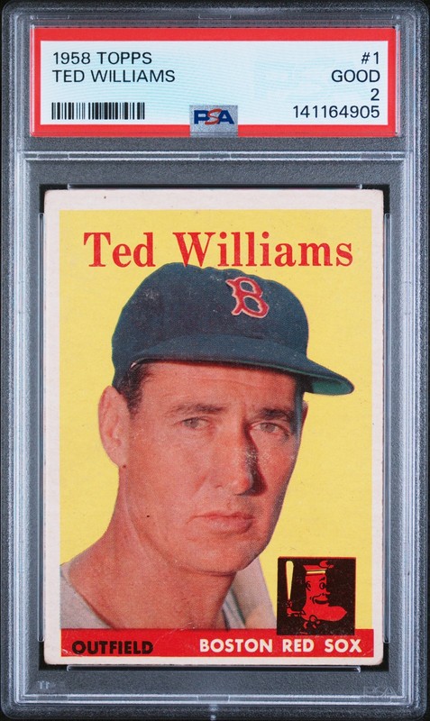 1958 Topps 1 Ted Williams PSA 2 141164905