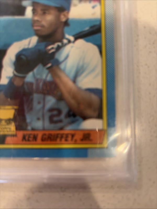 1990 Topps - Ken Griffey Jr #336 All-Star Rookie Error bloody Elbow ￼ view 2