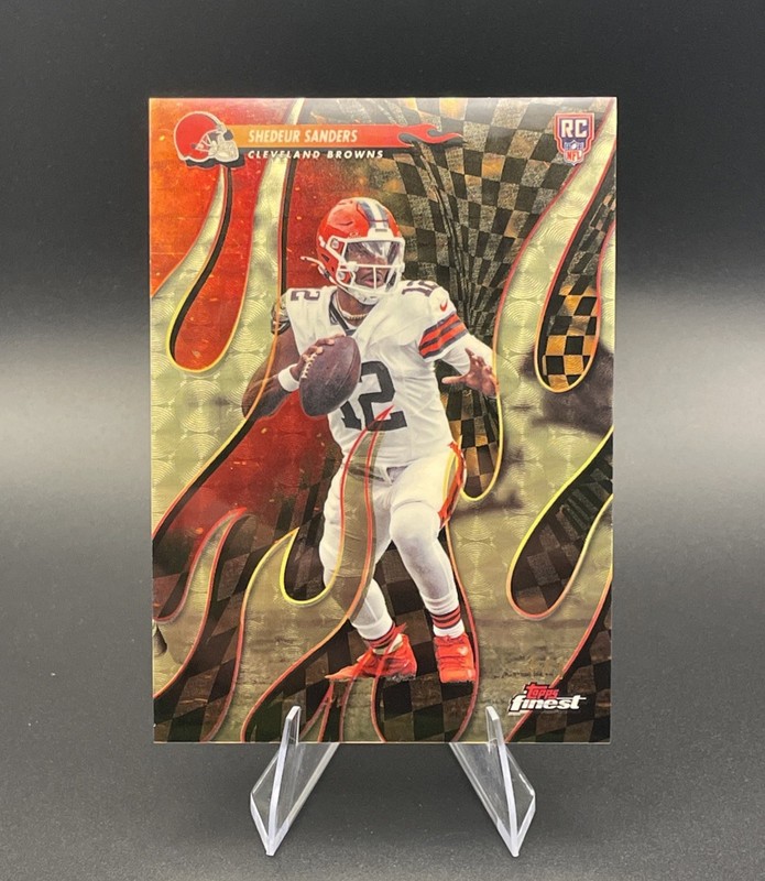 🔥1/1 SUPERFRACTOR Shedeur Sanders Torchers Rookie Card 2025 Topps Finest Browns