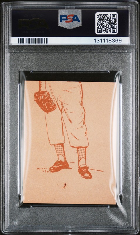 131118369 Jackie Robinson 1955 Dodgers Golden Stamps Cover PSA 2 view 2