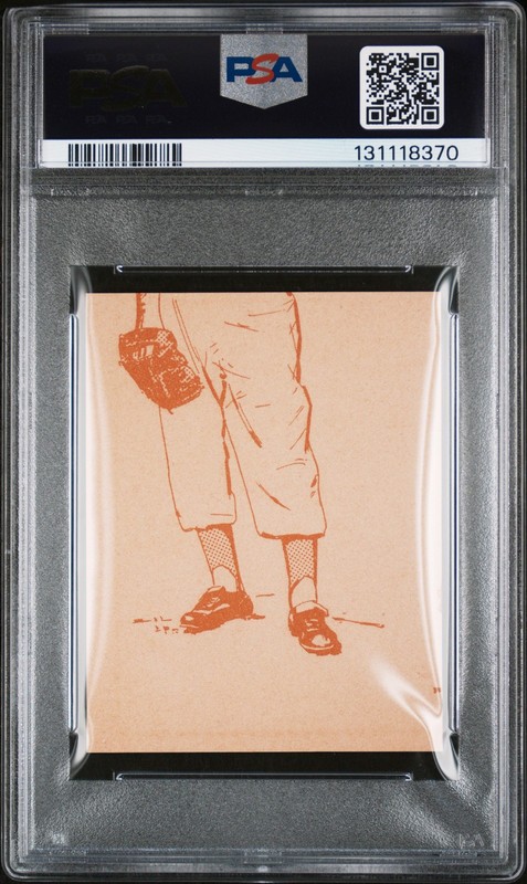 131118370 Jackie Robinson 1955 Dodgers Golden Stamps Cover PSA 4 view 2