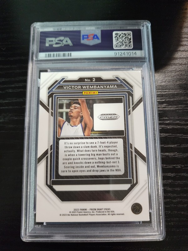 2023-24 Panini Prizm Draft Picks - Victor Wembanyama #2 (RC) view 2
