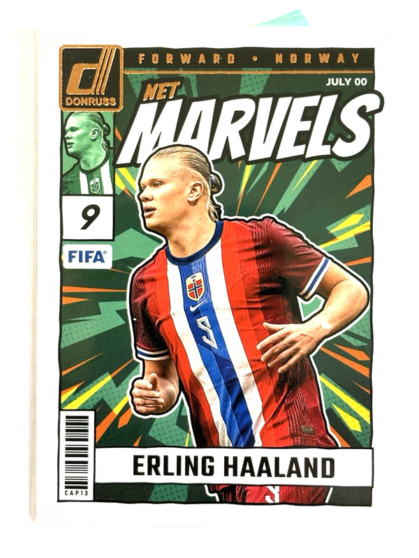 2024-25 Panini Donruss Erling Haaland Net Marvels #23