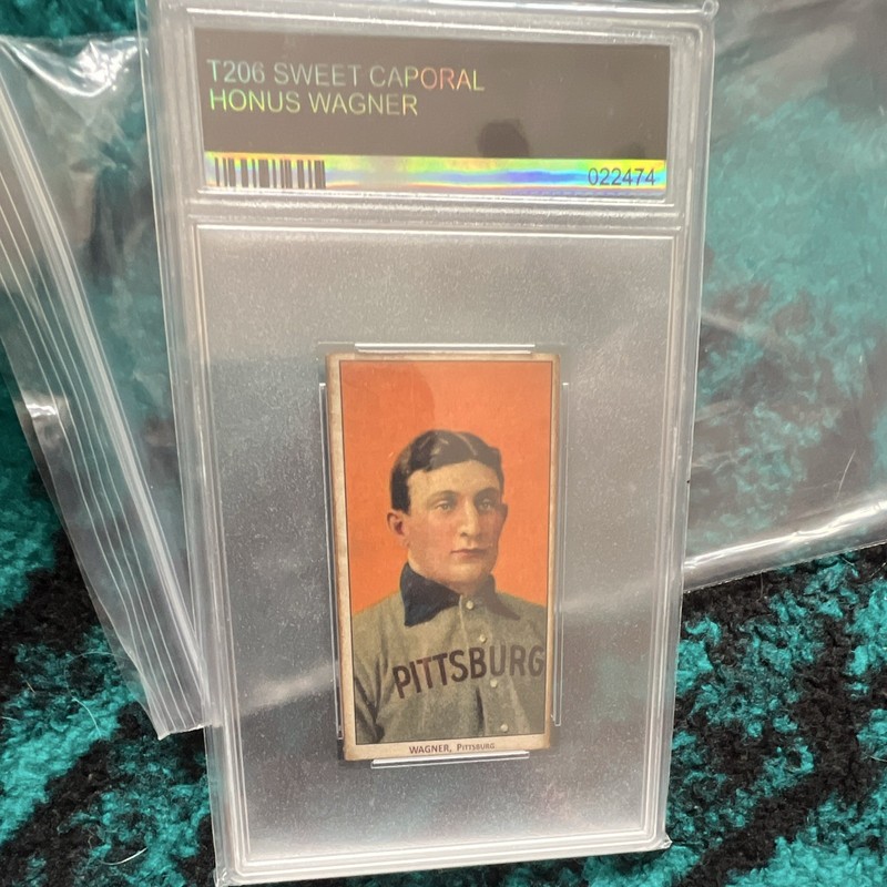 Sweet Caporal T206 Honus Wagner Pittsburgh Baseball Tobacco Card replace value