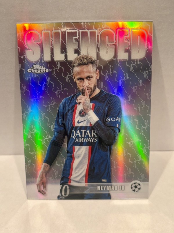 Topps 2026 Topps Chrome UCC Neymar Jr. Silenced Insert - PSG
