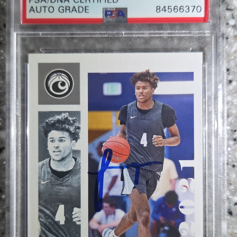 Jalen Green RC AUTO!! PSA auto grade gem mt 10......FRESH!!!!