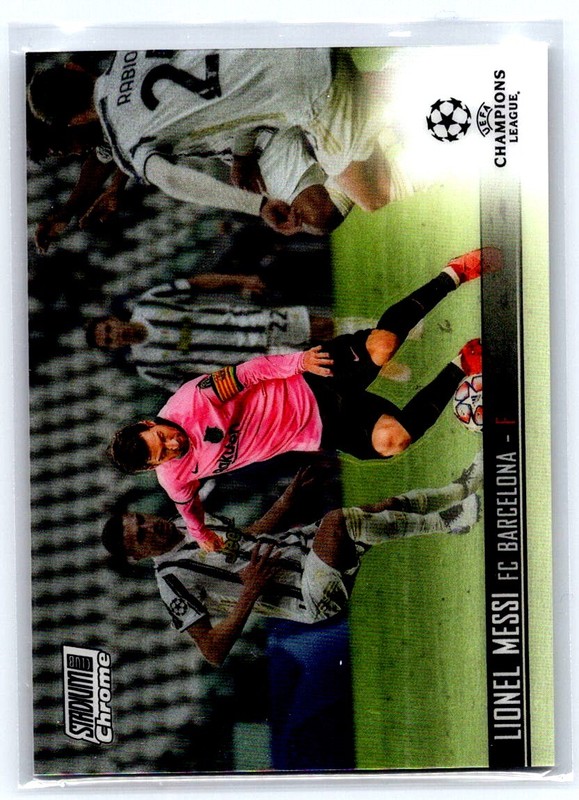 Lionel Messi 2020-21 Topps Stadium Club Chrome UEFA #1 FC Barcelona bX8B bX8c