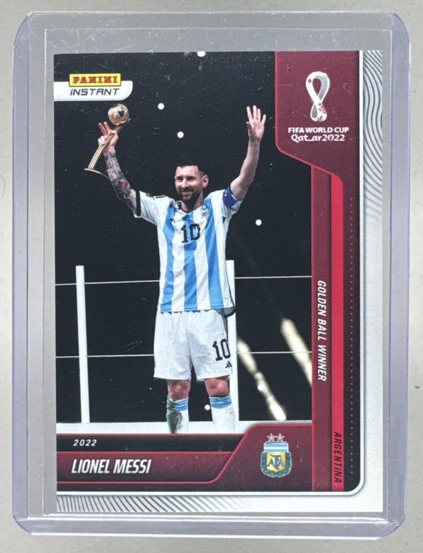 Lionel Messi 2022 Panini Instant FIFA World Cup Qatar #132