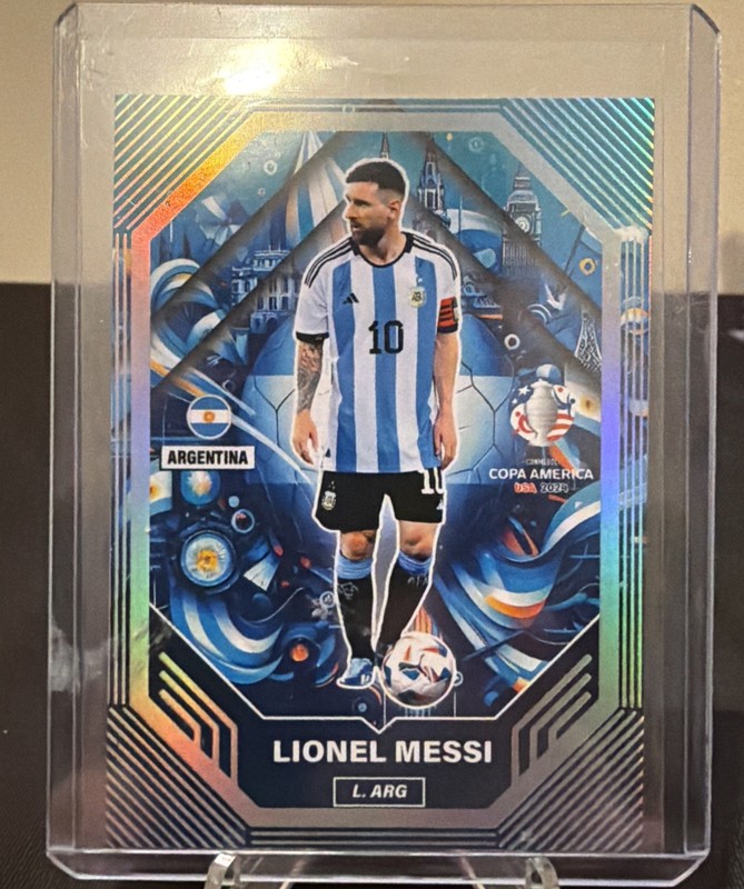 Panini 2024 Prizm CONMEBOL Copa America Lionel Messi #1 Argentina Soccer Card🔥