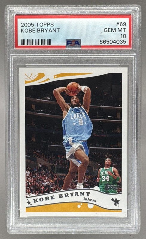 86504035 Kobe Bryant 2005 Topps #69 PSA 10