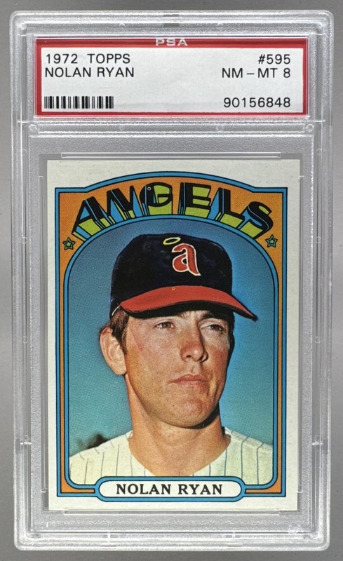 1972 Topps 595 Nolan Ryan PSA 8 90156848