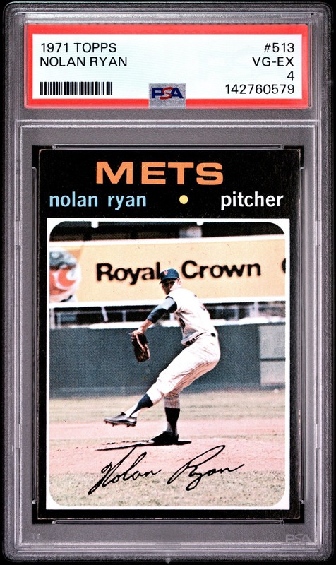 1971 Topps 513 Nolan Ryan PSA 4 142760579 view 1