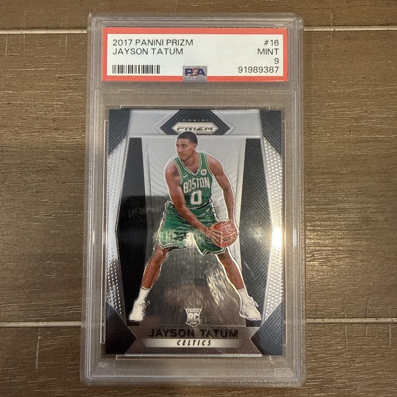 2017-18 Panini Prizm - Jayson Tatum #16 PSA 9