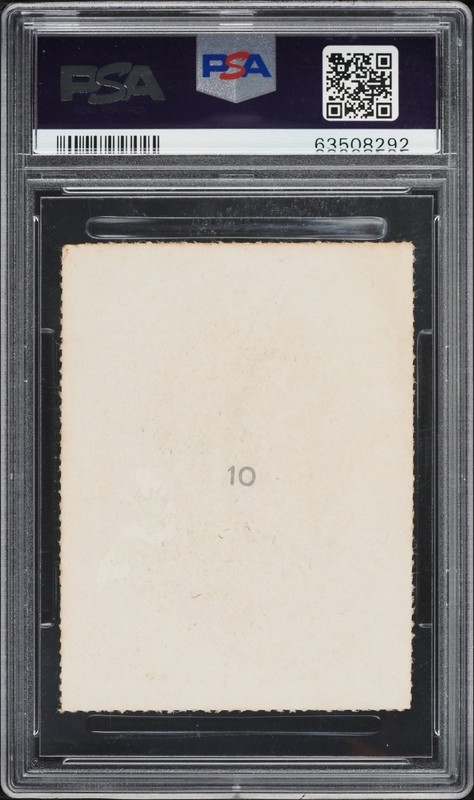 Pele 1958 Editora Aquarela #10 Black Number Rookie PSA 3 💥🐐📈 view 2