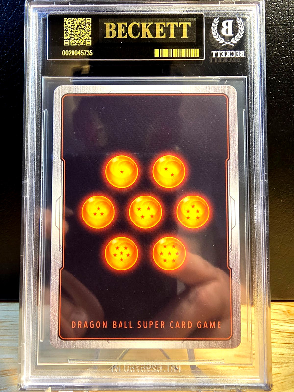 DRAGON BALL SUPER SS3 GOTENKS FACING THE PHANTOM DEMON SPR BGS 10 BLACK LABEL view 2