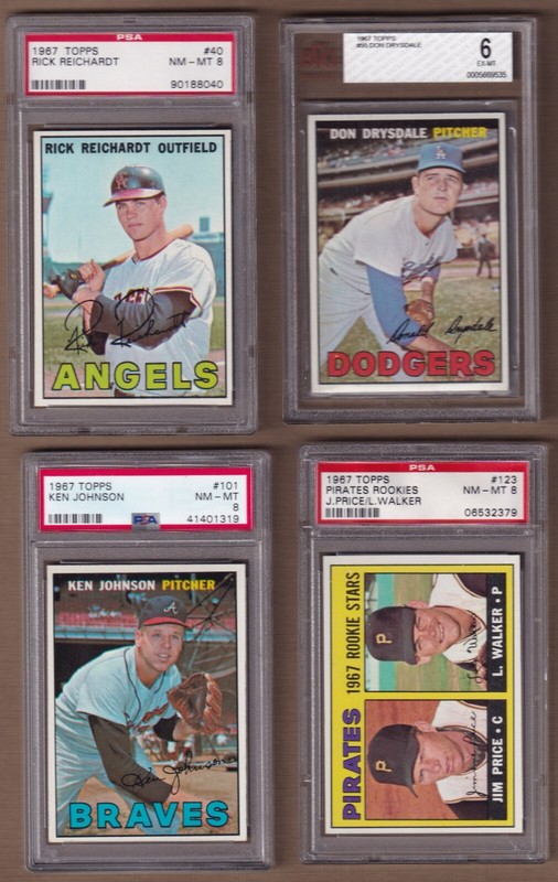 1967 Topps Baseball PSA, BVG * You Pick *