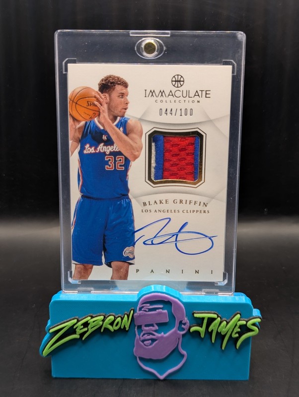 2012-13 Panini Immaculate Blake Griffin Game Used Patch Auto /100 1st Year Immac