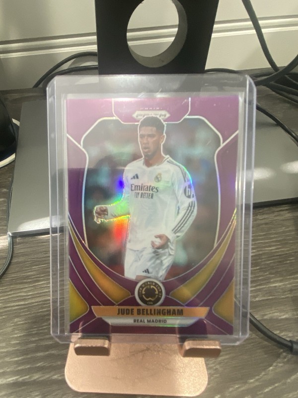 Jude Bellingham 2025 Panini Prizm FIFA Club World Cup Purple Prizm 45/125 Madrid