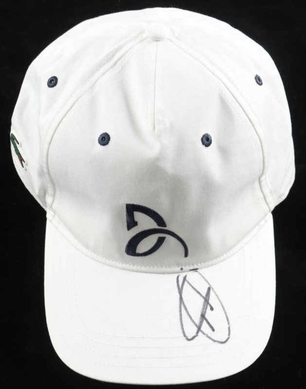 Novak Djokovic Signed Tennis Hat Cap - PSA Authenticated COA