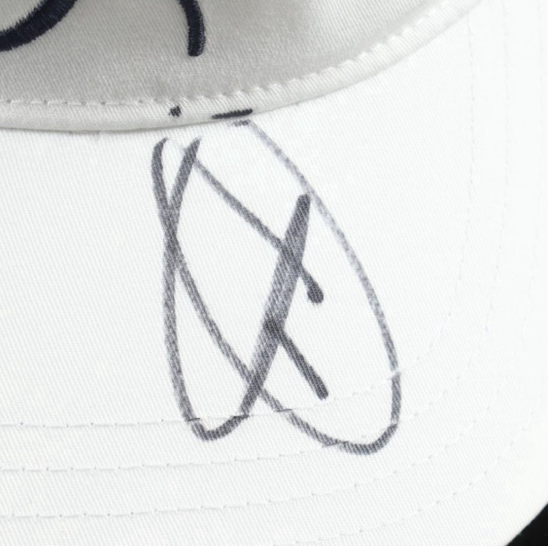 Novak Djokovic Signed Tennis Hat Cap - PSA Authenticated COA view 2