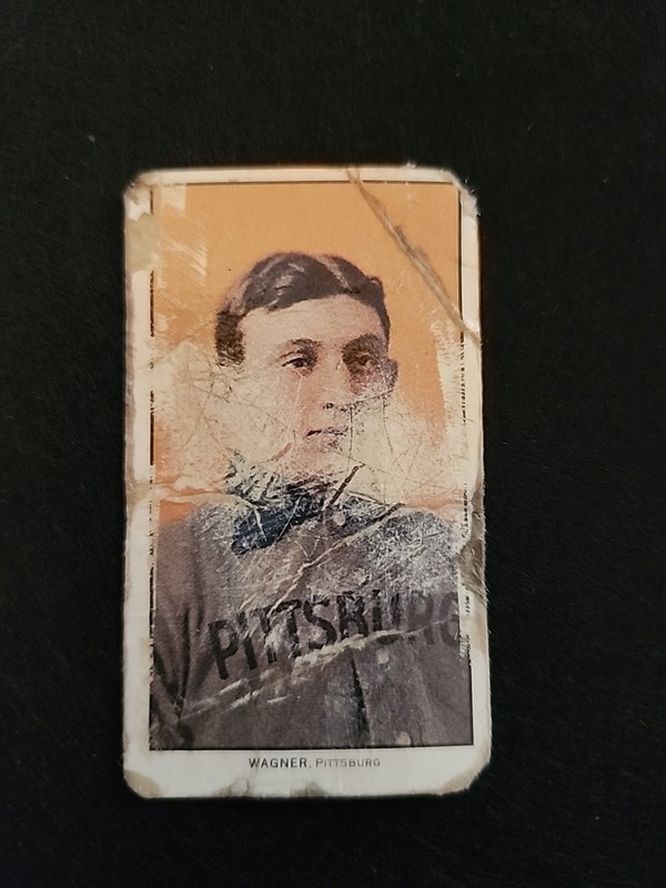 1909 T206 Honus Wagner Reprint - Made to look original - fun conversation piece