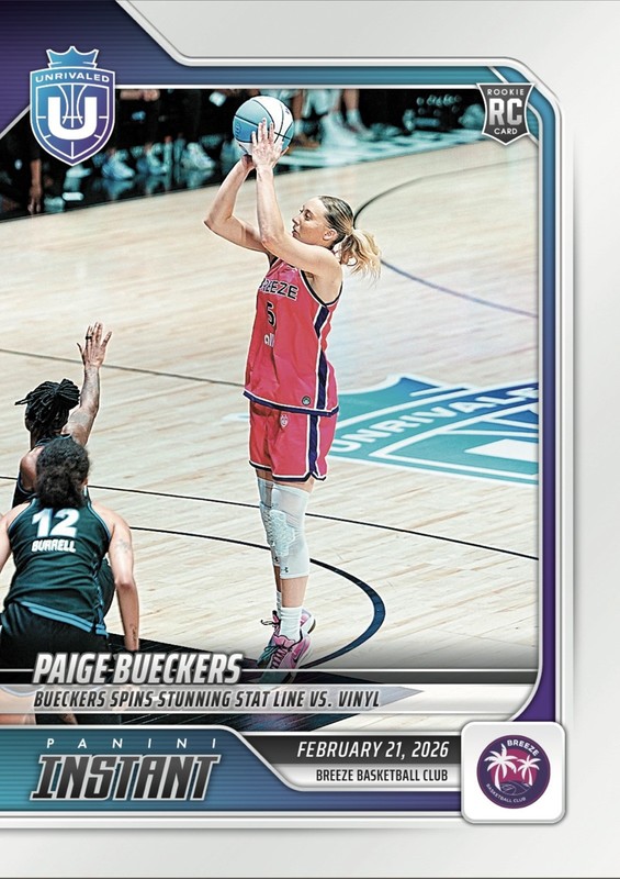 2026 Panini Instant Unrivaled #51 Paige Bueckers   RC, Dallas Wings