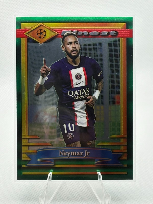 2022-23 Topps Finest Flashbacks UEFA - Neymar Jr #80