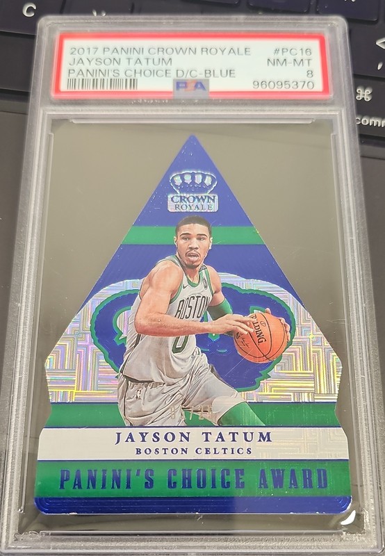 2017-18 Panini Crown Royale - Panini's Choice Awards Jayson Tatum #PC-16 Blue...