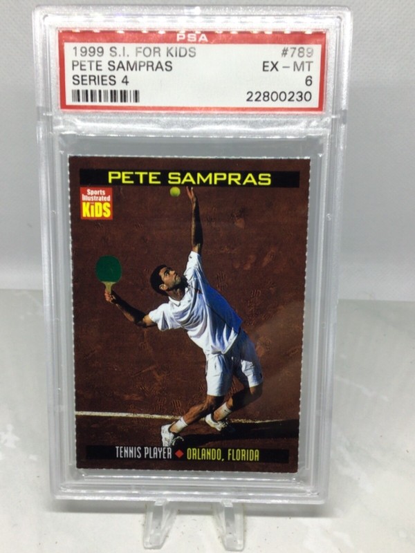 1999 SI For Kids #789 Pete Sampras PSA 6 (Total Pop all grades 2)