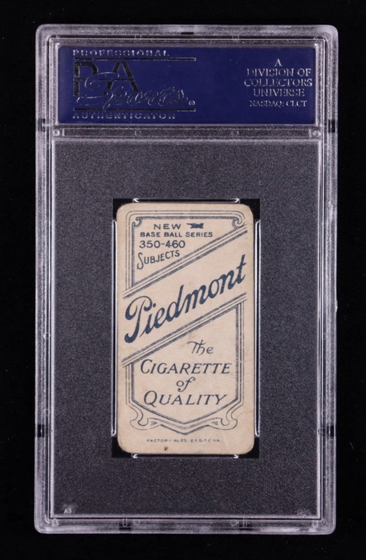 1909-11 T206 Ty Cobb Bat Off Shoulder 350-460 Subjects PSA 1 Detroit Tigers Card view 2