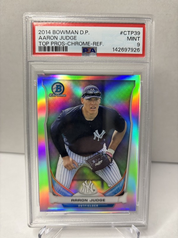 2014 Bowman Draft - Top Prospects Chrome Aaron Judge #CTP-39 Refractor (RC)