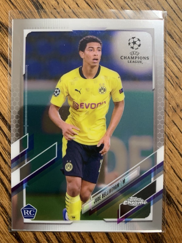 2020-21 Topps Chrome Jude Bellingham RC #68 Dortmund Rookie Card