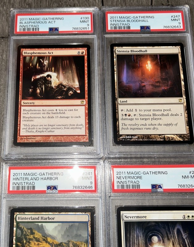 Magic The Gathering 2011 Inistrad TCG Cards PSA 8-9 mint TCG trading cards  view 2
